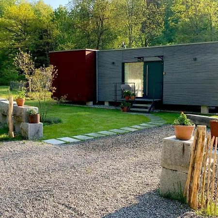Hjem - Tiny Homes Direkt Am Wald Zwischen Allgaeu & Bodensee Bergatreute Zewnętrze zdjęcie